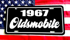 1967 Oldsmobile License Plate Tag 67 Olds Toronado Delta 88 Starfire Cutlass 1967 Oldsmobile License Plate Tag 67 Olds Toronado Delta 88 Starfire Cutlass