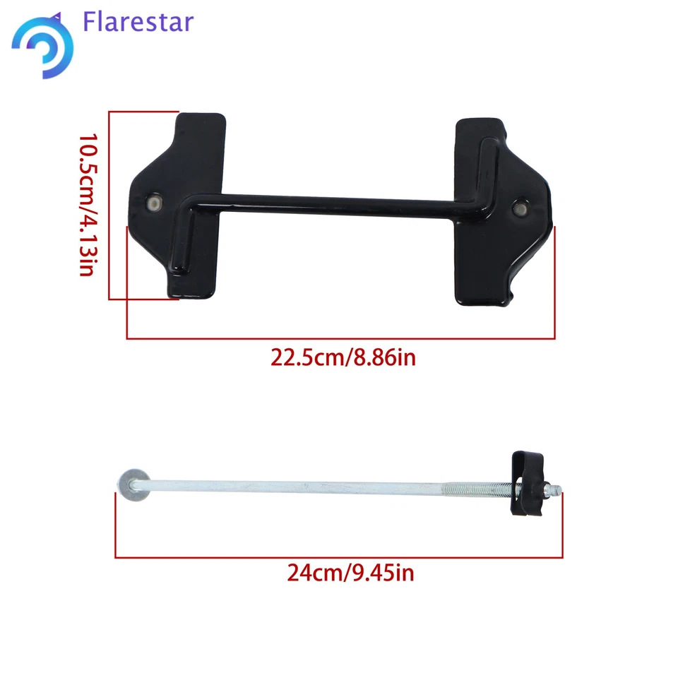 Correa de batería para Dodge Ram 1500 2500 3500 1997-2002 soporte de sujeción tuerca de perno Foto 2 de 4