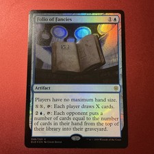 MTG Folio of Fancies Throne of Eldraine Foil Rare NM