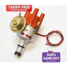 Pertronix Ignition D186504, One Distributor Fits Vw Cast Ignitor W/Vacuum Perfor