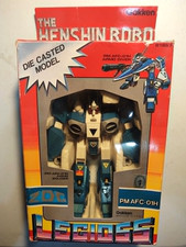 ROBOTECH Gakken THE HENSHIN ROBO LEGIOSS blue 1980s w/BOX gun foam PM AFC-01H