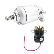 ATP 330 Starter Motor & Solenoid Relay Replacement for Polaris 4x4 18645 2004