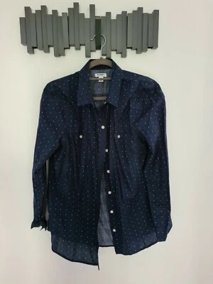 Chemise Old Navy bleu marine a pois T.L - Photo 1/4