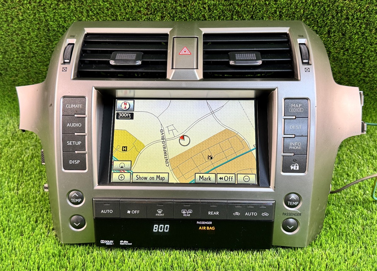Lexus GX460 2010-2013 GPS navigation Touch display unit 86805