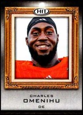 2019 SAGE Hit Premier Draft Premium Portrait #PP-10 Charles Omenihu Texas