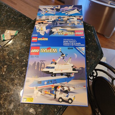 LEGO 6544 Shuttle Transcon 2 Launch Command BOX PART ONLY