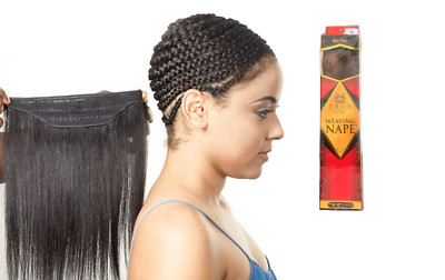 SAGA Remi Echthaar Weave Nackenfarbe 4 (mittelbraun) Milyway robust flexibel