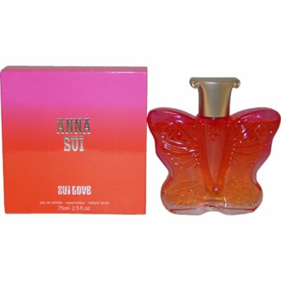 香水(女性用) ANNA SUI SUI LOVE EDT 75ml Sui Love by Anna Sui for Women - Eau de Toilette, 100 ml : Amazon