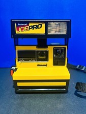 Vintage Polaroid Job Pro One Step Flash 600, Instant Film Camera w/ Custom Case