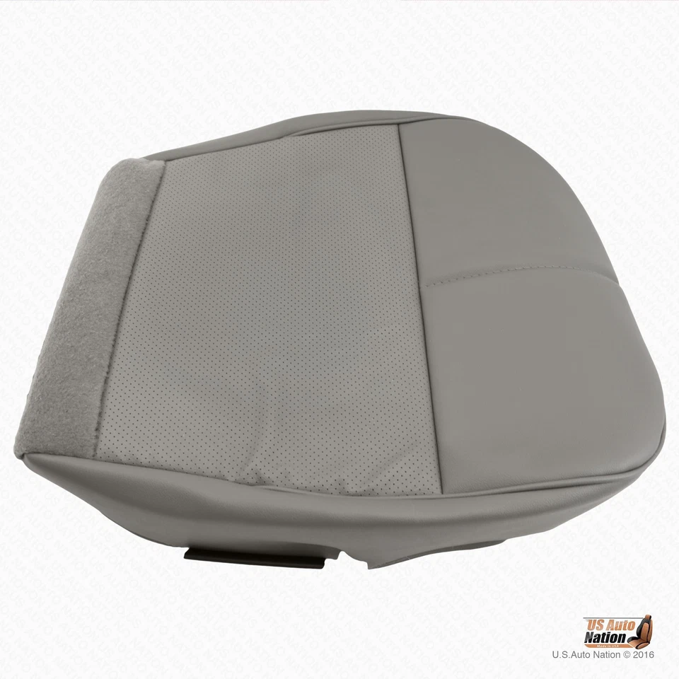 Ford E150 E250 Econoline 1992 1993 furgoneta parte inferior del conductor cubierta de vinilo perforada gris Foto 3 de 4