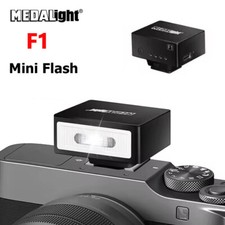 Medalight F1 Portable Mini Camera Flash Light Speedlite for Ricoh GR3 Nikon Sony