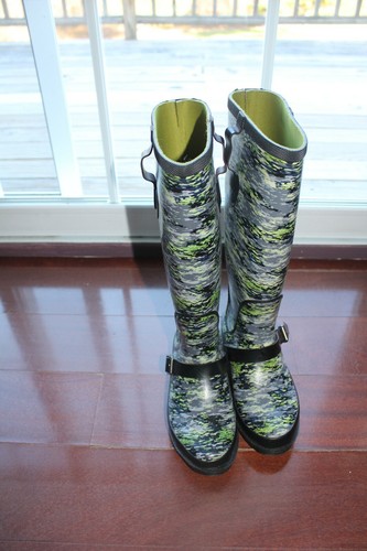 LL Bean Wellies womens rain boots size 