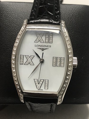 Ladies Longines Evidenza Stainless Steel Watch L2155087 | eBay