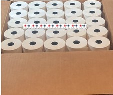 50pcs.  Cash Register Receipt Paper 1 ply  3-1/4" x 165'  9490996 Nashua X1048