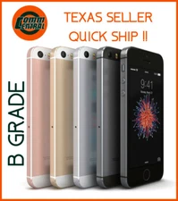 UNLOCKED Apple iPhone SE 16GB / 32GB / 64GB Smart Phone / T-Mobile AT&T *B GRADE