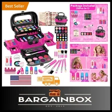 Creative Kids Makeup Set - 58 Pieces for Imaginative Play and Birthday Gifts