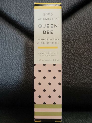 GOOD CHEMISTRY Queen Bee Rollerball Perfume .25 Fl Oz New In Box