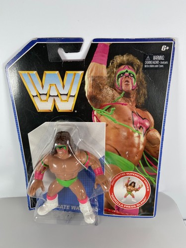 WWE Retro Ultimate Warrior Figure Mattel 2016 WWF ...