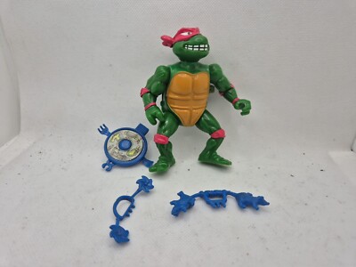 Vintage TMNT Teenage Mutant Ninja Turtles Raphael Figur von Playmates Toys 1988