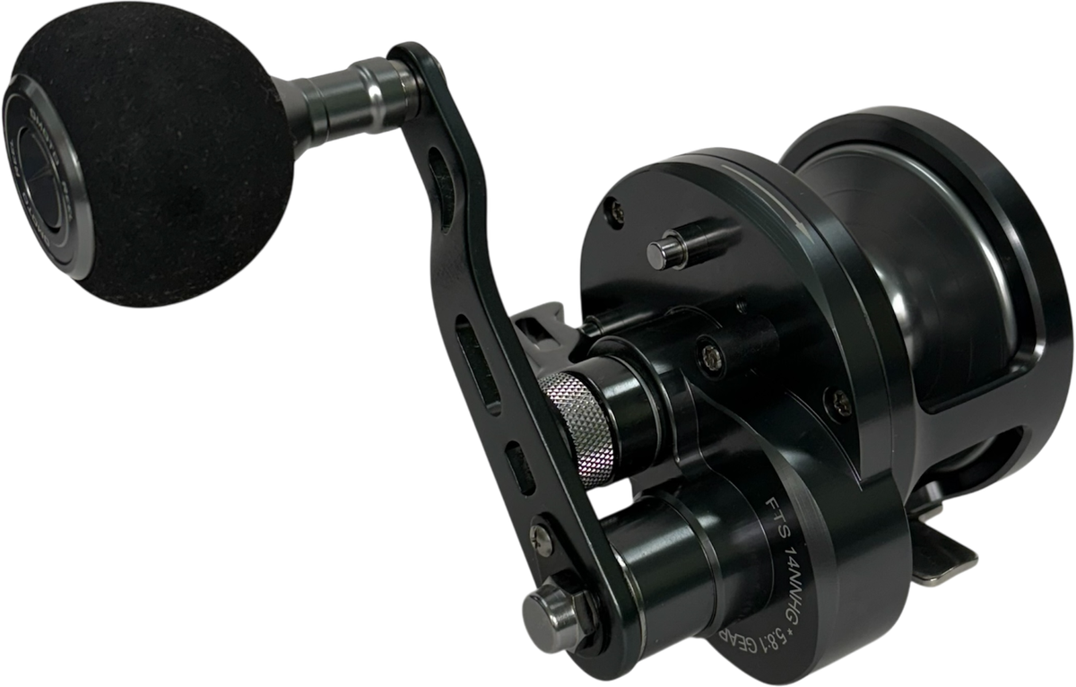 OMOTO FUSION 14NN HG Right Hand Saltwater Jigging Lever Drag