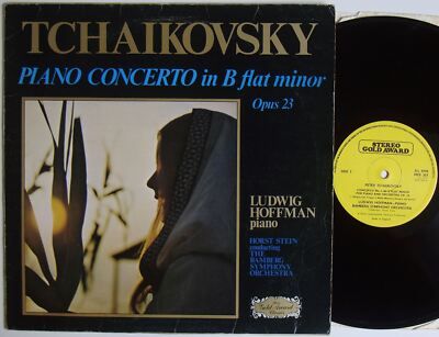 Peter Ilyich Tchaikovsky - Piano Concerto In B Flat Minor Opus 23 - 12'' LP 1973 