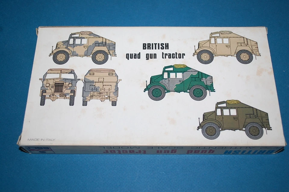Esci 8042 - British Quad Gun Tractor scala 1/72 - Immagine 2 di 2