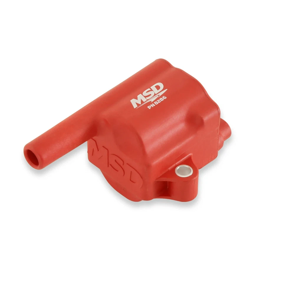 Paquete de 8 bobinas rojas de encendido MSD serie Pro Power para Chevrolet Silverado 1500 03-06 Foto 2 de 4