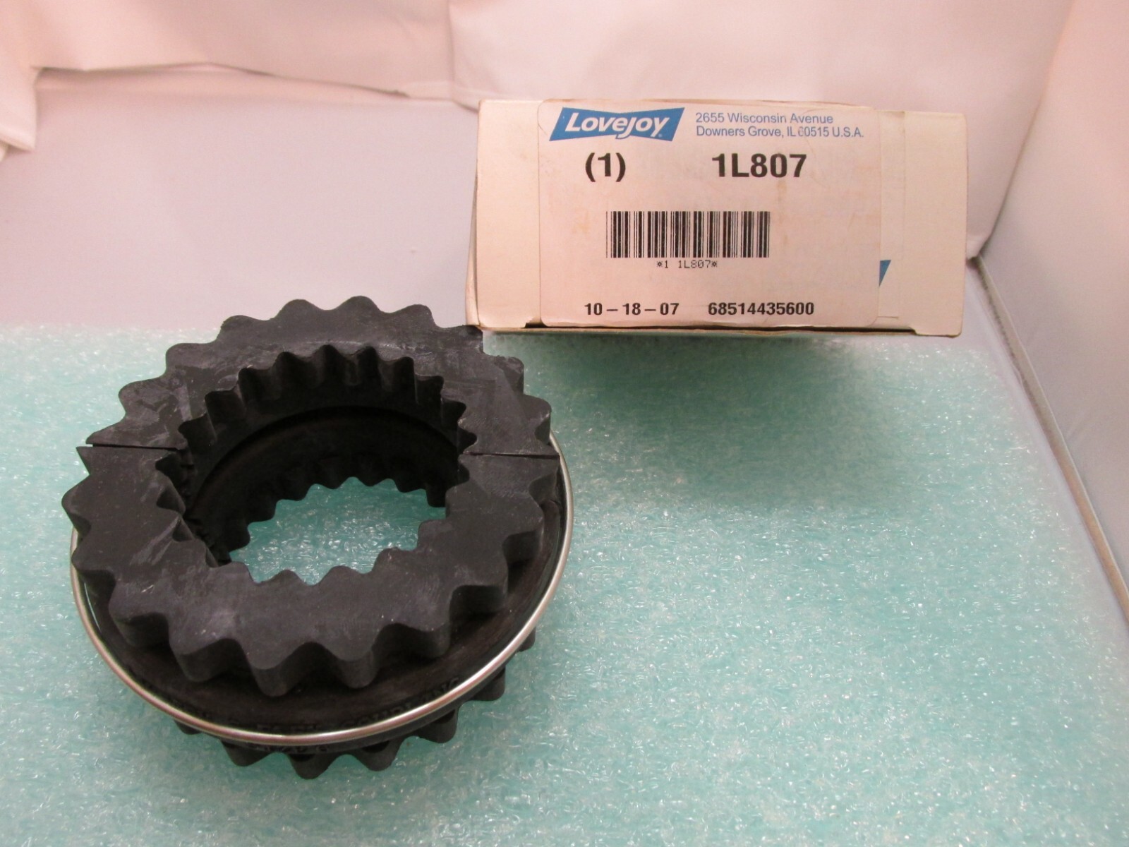 Lovejoy 1L807 Shaft Coupler Insert, See Pics, Fast Tracked Shipping eBay
