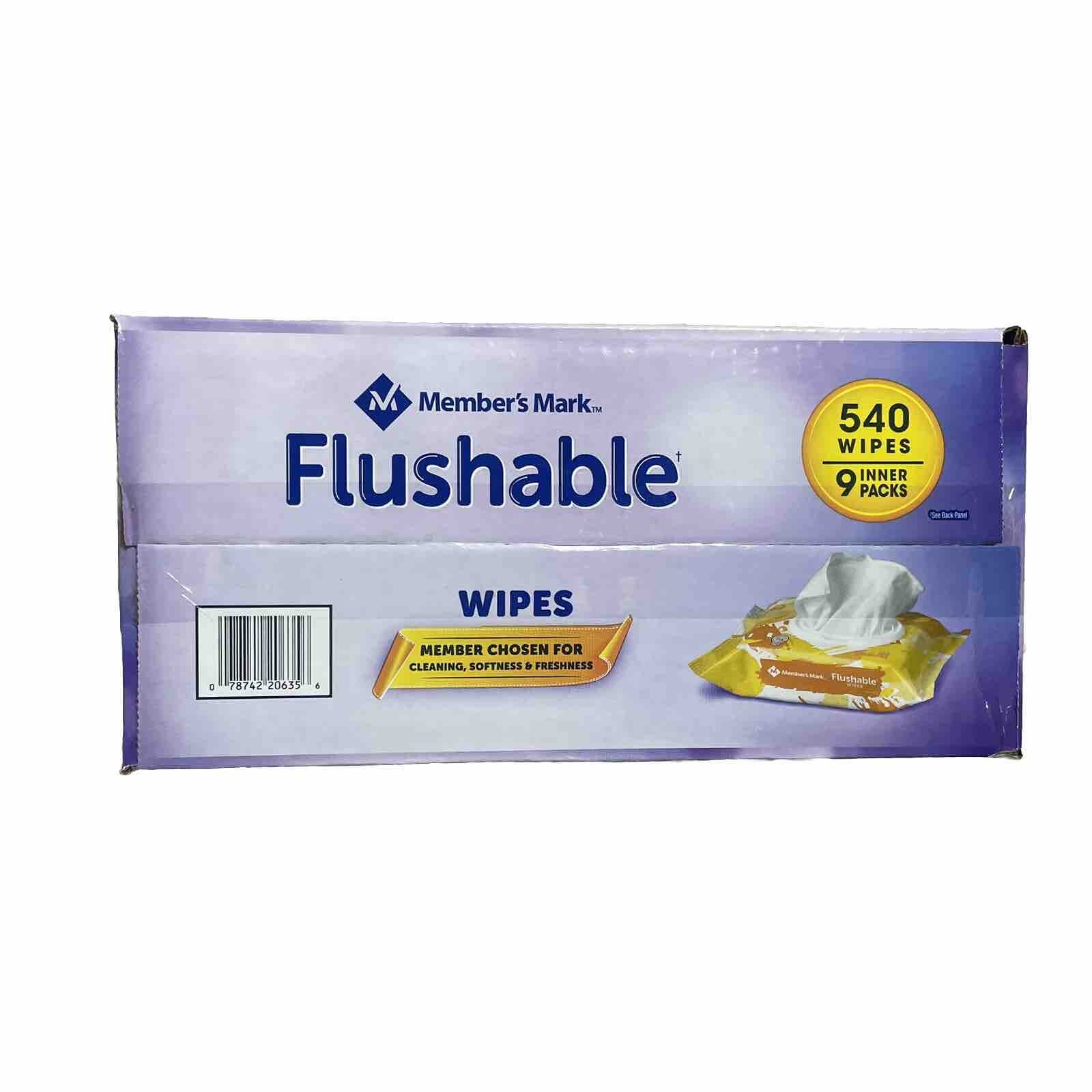 Member's Mark Flushable Scented Wipes (540 ct) eBay