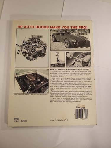 How to Rebuild Your Small-Block Ford Tom Monroe HP BOOKS - Picture 6 of 13