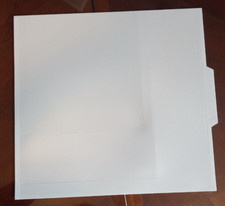 Creative Memories Plastic 8 x 8  8-1/2 x 11  12 x 12 Tab Dividers 15 pack