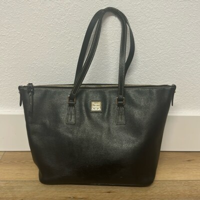 Dooney & Bourke Black Florentine large tote/shoulder bag