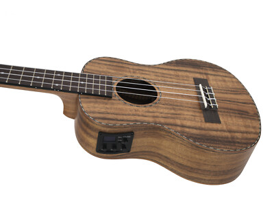 Ukulele DIMAVERY UK-600 Tenor-Ukulele, Akazie Tenor-Ukulele mit Tonabnehmer