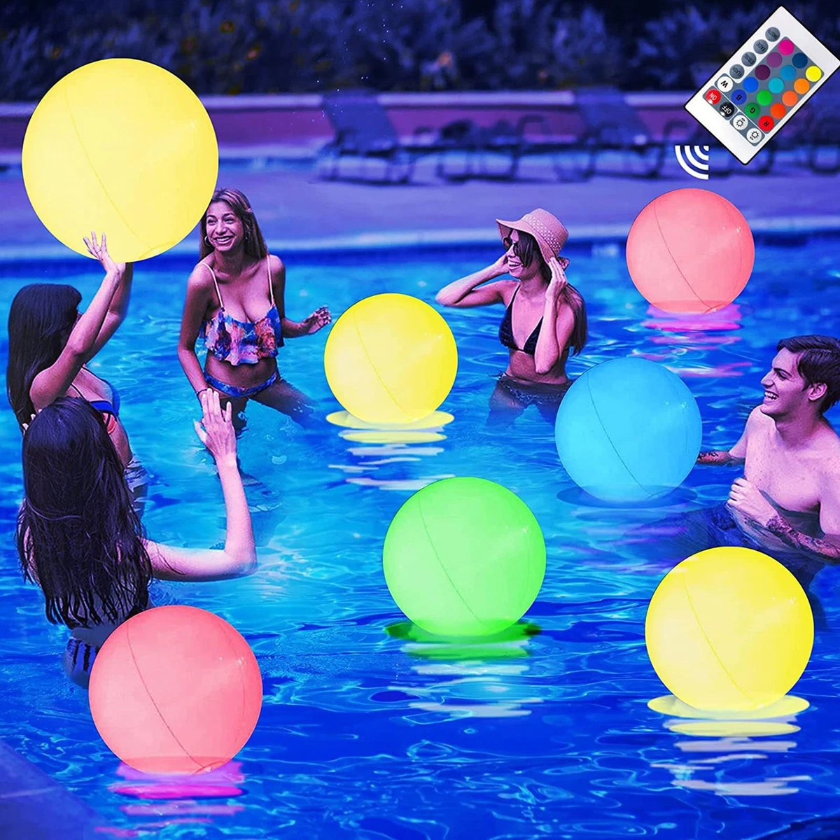 Light up hot sale pool toys