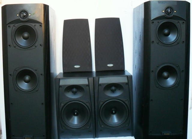 Boston Acoustics Vr M80 Floorstanding Speakers And Cr75 Front