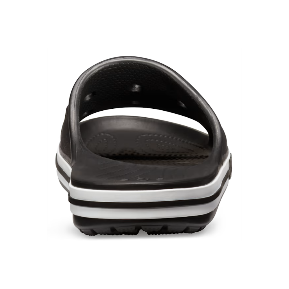 NEW CROCS BAYABAND SLIDE 205392 205392-066 BLACK / WHITE UNISEX