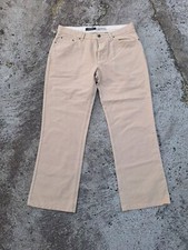 Mens Cream Dockers Cotton Trousers. Size W32 L32.