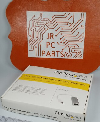 StarTech US1GC30A USB-C to Gigabit Ethernet Adapter Aluminum Thunderbolt 3