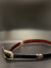 Brighton M-30 40210 Black /Brown Women  s Marcus Belt