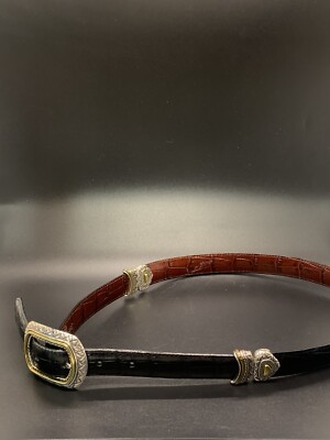 Brighton M-30 #40210 Black /Brown Women s Marcus Belt
