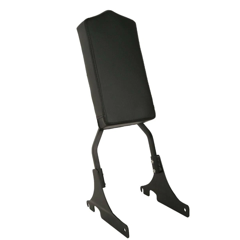 Respaldo barra Sissy negro apto para Harley Softail Custom FXSTC 1984-1999 1998 1997 Foto 2 de 4