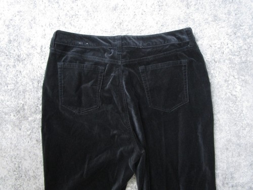 Chico's Pants Womens 2 Chino Reg Black Trouser Bottoms Slacks Formal Business - Picture 12 of 12