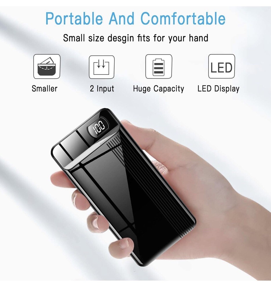 26800mAh High-Capacity Portable Power Bank Fast Charging External Battery 26800mAh High-Capacity Portable Power Bank Fast Charging External Battery