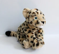 FAO Schwarz Sustainable Amur Leopard Plush Stuffed Animal Planet Love 10" (Sit)