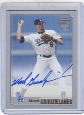 MARK GRUDZIELANEK 2020 TOPPS ARCHIVES FAN FAVORITES AUTOGRAPH SILVER #01/99