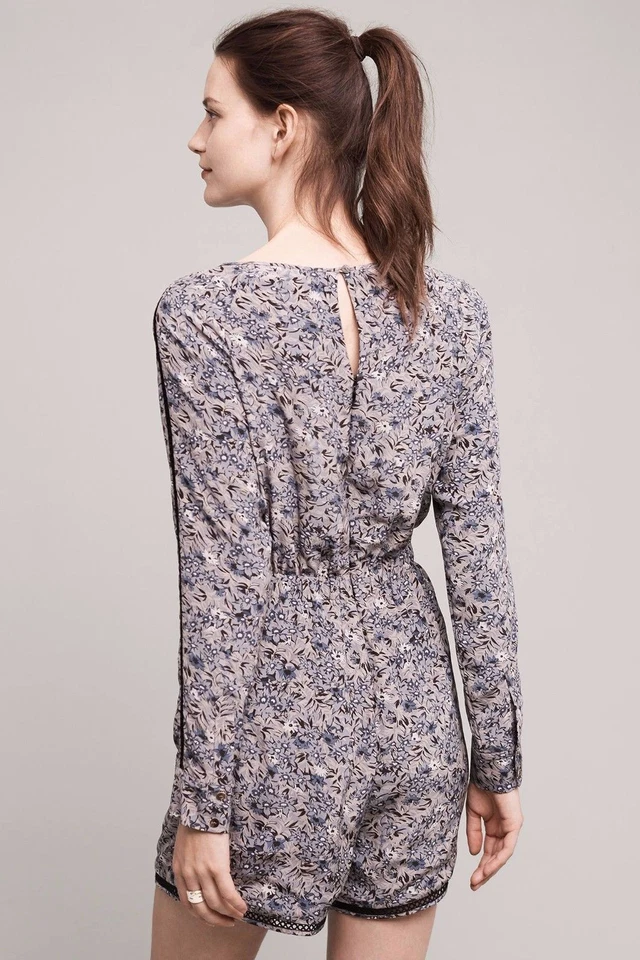 NUEVO Mameluco Anthropologie Floral Hettie de Encaje por Ranna Gill Talla XL (Origin. $158) Foto 2 de 3