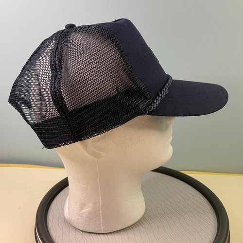 Vintage OTTO Tractor Snapback Hat Mesh Rope Navy Blue Cap OSFM - Picture 6 of 10
