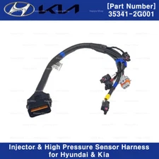 Genuine OEM 353412G001 Injector & High Pressure Sensor Harness for Hyundai Kia
