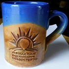 2013 Albuquerque International Balloon Fiesta Mug, Cold Mountain Pottery Montana