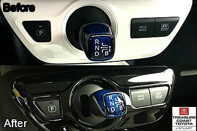 NEW OEM TOYOTA PRIUS & PRIME SHIFTER APPLIQUE 2016-2019 | eBay